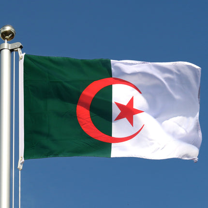 Drapeau Algérie Haute Qualité