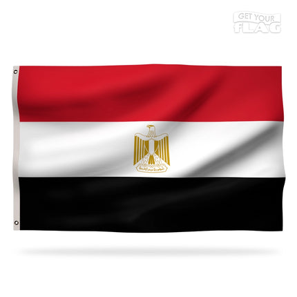 Drapeau Égypte Haute Qualité