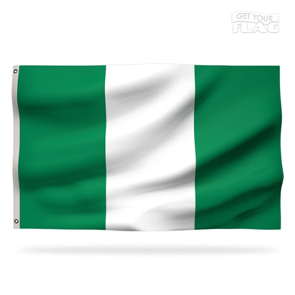 Drapeau Nigéria Haute Qualité