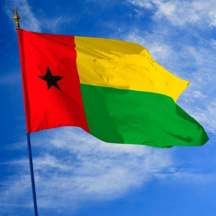 Drapeau Guinée-Bissau Haute Qualité