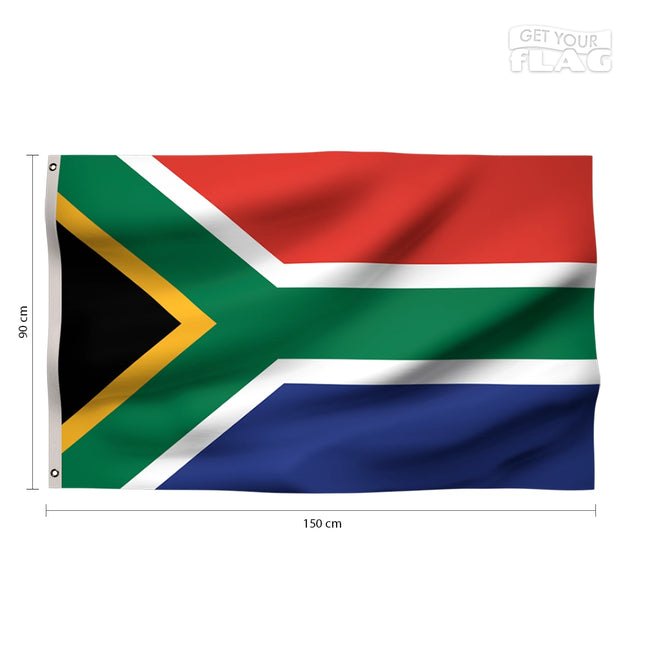 Drapeau Afrique du sud signification couleursDrapeau Afrique du sud Haute Qualité 90x150