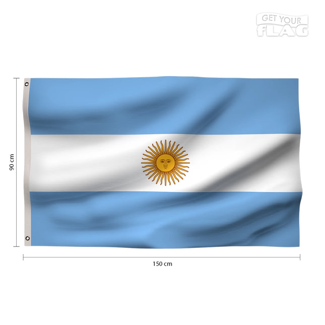 Drapeau Argentine 90x150