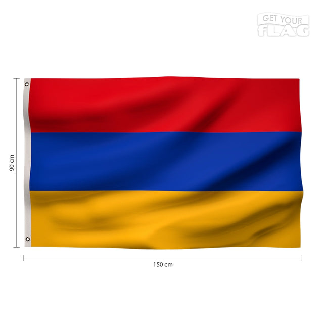 Drapeau Arménie 90x150