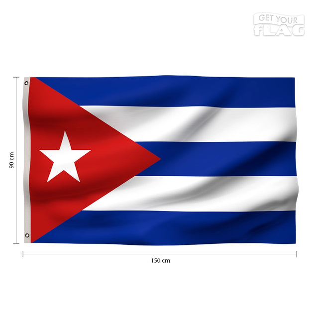 Drapeau Cuba 90x150