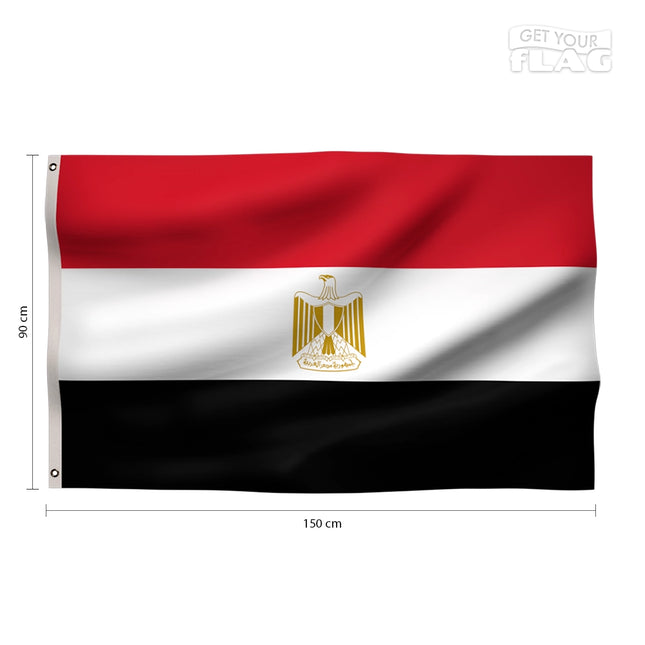 Drapeau Égypte 90x150