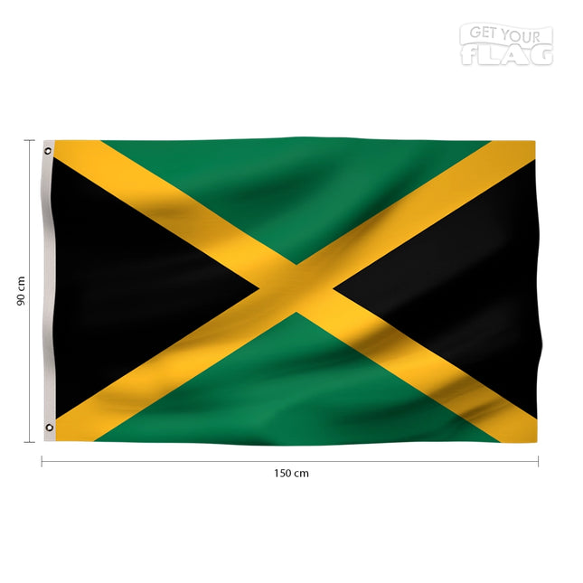 Drapeau Jamaïque 90x150