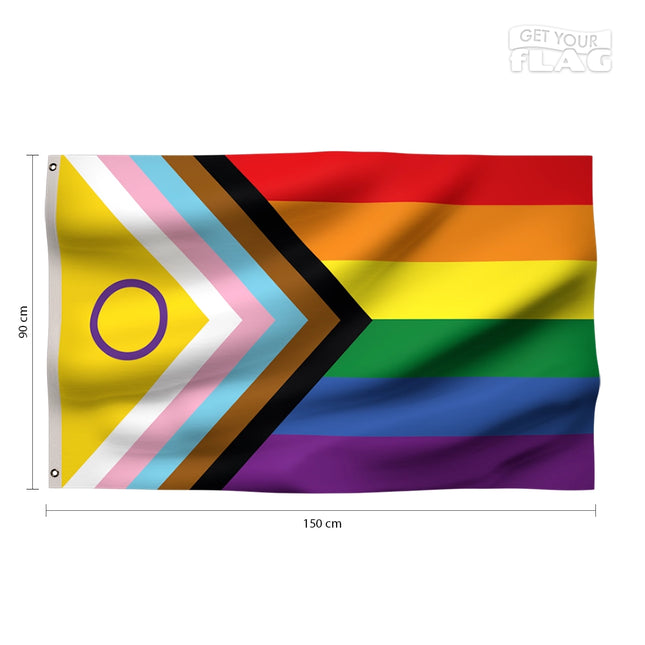 Drapeau LGBTQIA+ 90x150