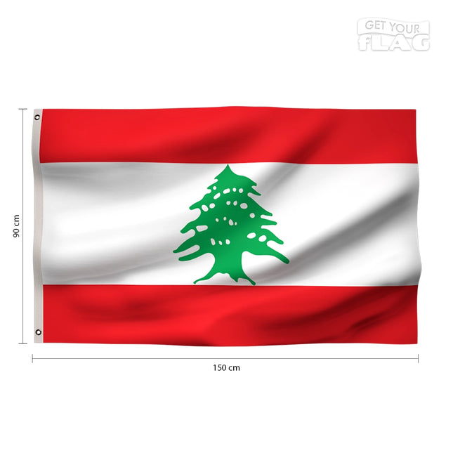 Drapeau Liban 90x150