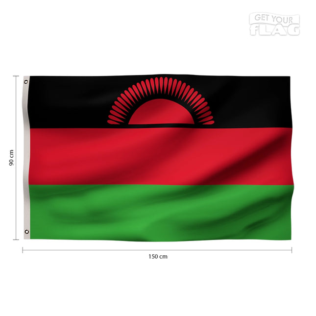 Drapeau Malawi 90x150