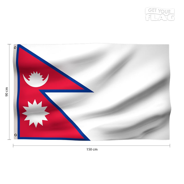 Drapeau Népal 90x150
