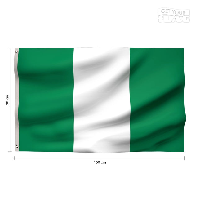 Drapeau Nigéria 90x150