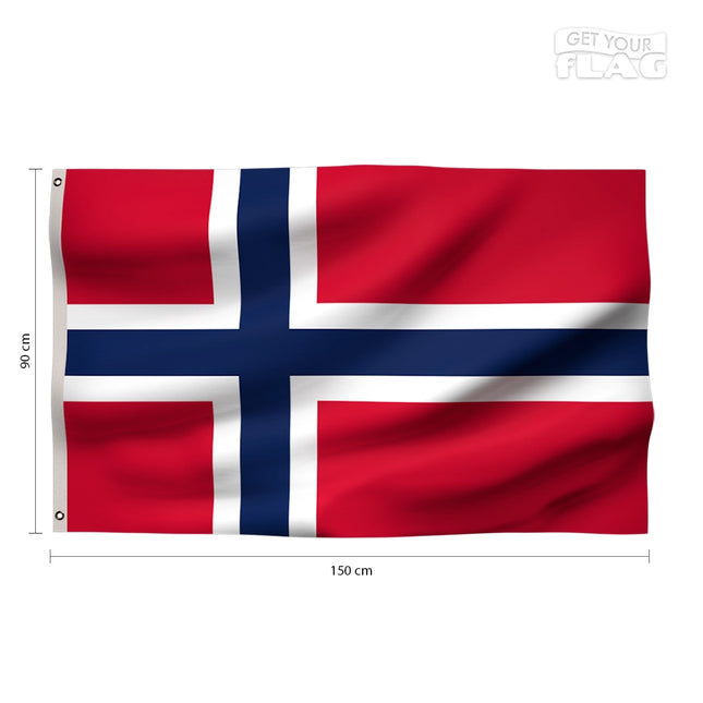 Drapeau Norvège 90x150