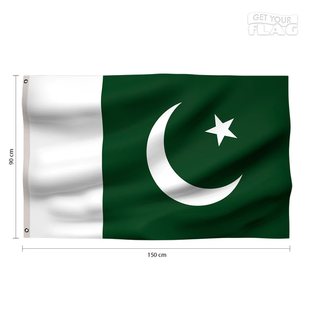 Drapeau Pakistan 90x150