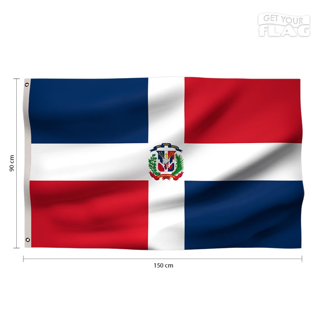 Drapeau République Dominicaine 90x150